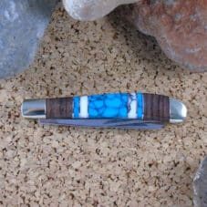Dual Blade Turquoise Knife