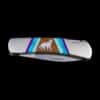 Howling Wolf Inlaid Pocket Knife - Image 5