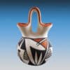 Acoma Pueblo Genuine Native American Wedding Vase