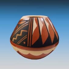 Jemez Handmade Authentic Pueblo Vase