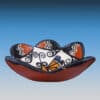 Authentic Handmade Santo Domingo Dragonfly Bowl - Image 2