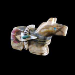 Horse Fetish Carving by Begay