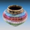 Navajo Etched Horsehair Pottery Vase by Alynssa Gilmore