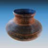 Navajo Horsehair Red Clay Pottery by Monty Lee