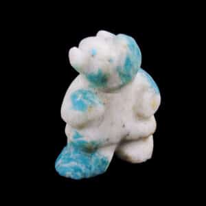 Marlinda Vallo Traditional Zuni Bear Fetish Carving