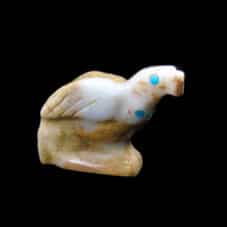Authentic Cachini Zuni Eagle Fetish Carving