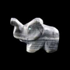 Zuni Elephant Fetish Carving