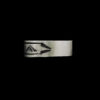 Original Navajo Sterling Silver Etched Ring