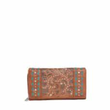 Montana West Vintage Floral Cut-Out Wallet