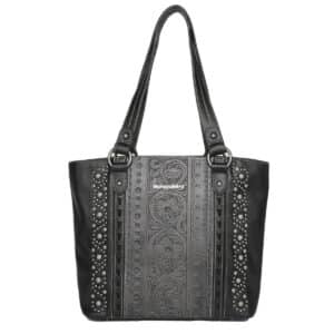 Montana West Floral Embossed Concealed Carry Tote