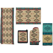 Kinara Native Feathers Table Placemat Set