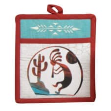 Southwest Vistas Kokopelli Pocket Oven Mitt