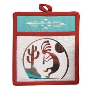 Southwest Vistas Kokopelli Pocket Oven Mitt