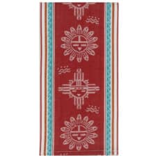 Sundance Jacquard Native American Sunface Tea Towel