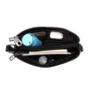 Montana West Black Leather Conceal Carry Crossbody Purse