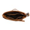 Wrangler Leather Woven Tan Crossbody Bag