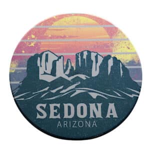 Sedona Sunset Beverage Coaster