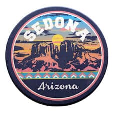 Native American Style Sedona Red Rock Coaster