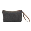 Hair-On Cowhide & Canvas Isabela Pouch by Myra Bags
