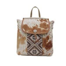 Western Style Elisa Concealed Carry Leather Backpack
