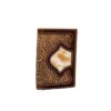 Mandarin Mens Hand Tooled Leather & Hair On Wallet