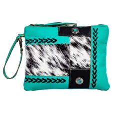 Turinna Springs Hair On Leather Pouch