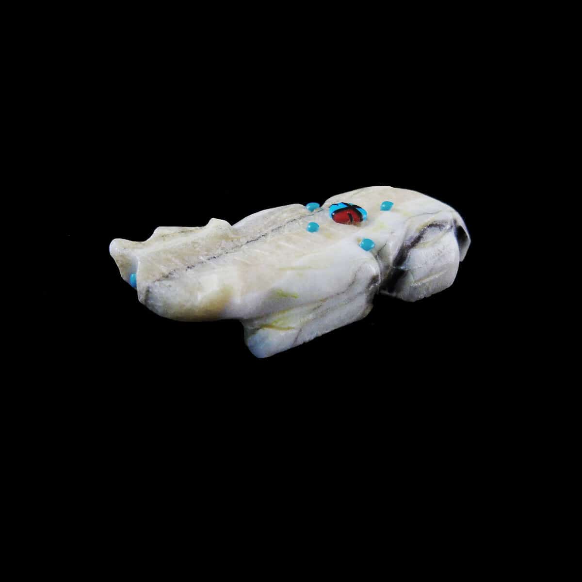 Agate Badger Fetish Carving by Laate - Image 2
