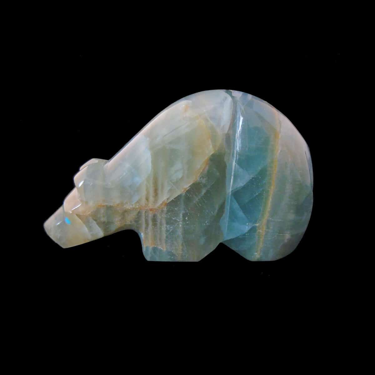 Beautiful Fluorite Bear Fetish by Mahooty - Image 4