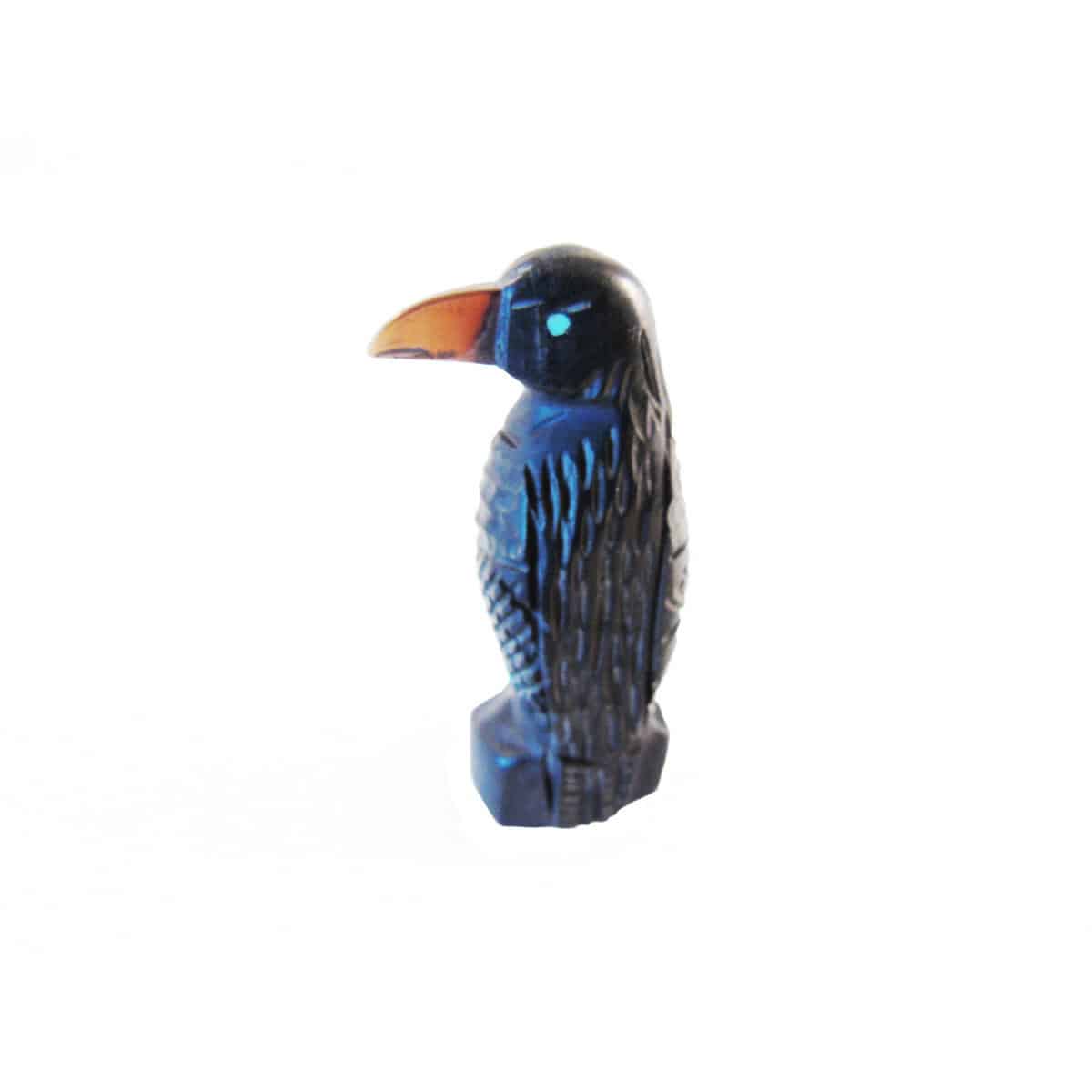 Raven Fetish Carving by Boone - Image 2