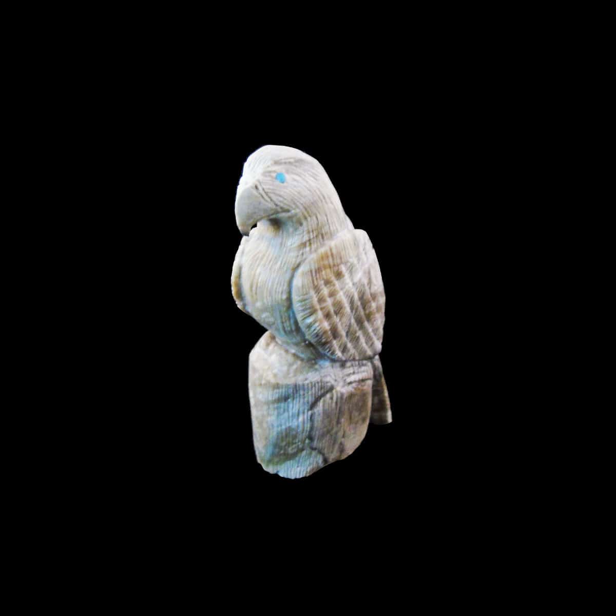Perched Eagle in Picasso Marble by Weekya - Image 2