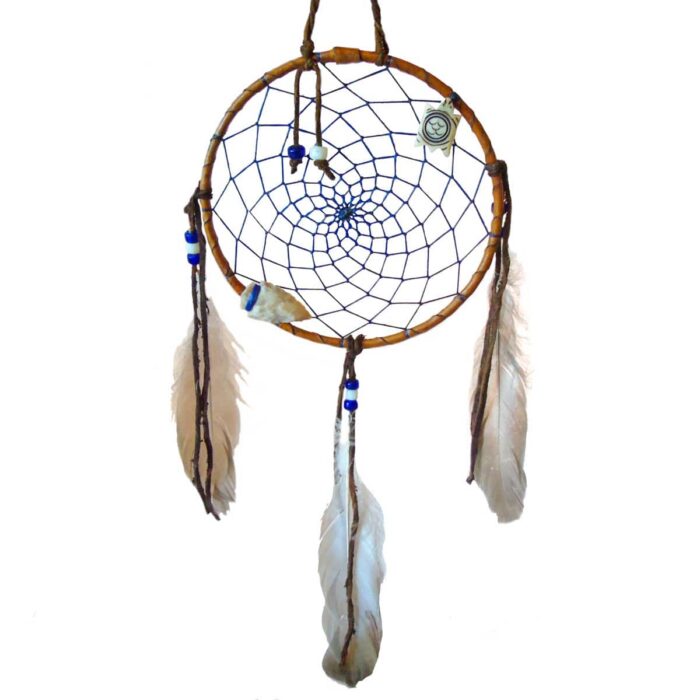 6″ Woven Dreamcatcher with Crystal | Joe Wilcox Indian Den