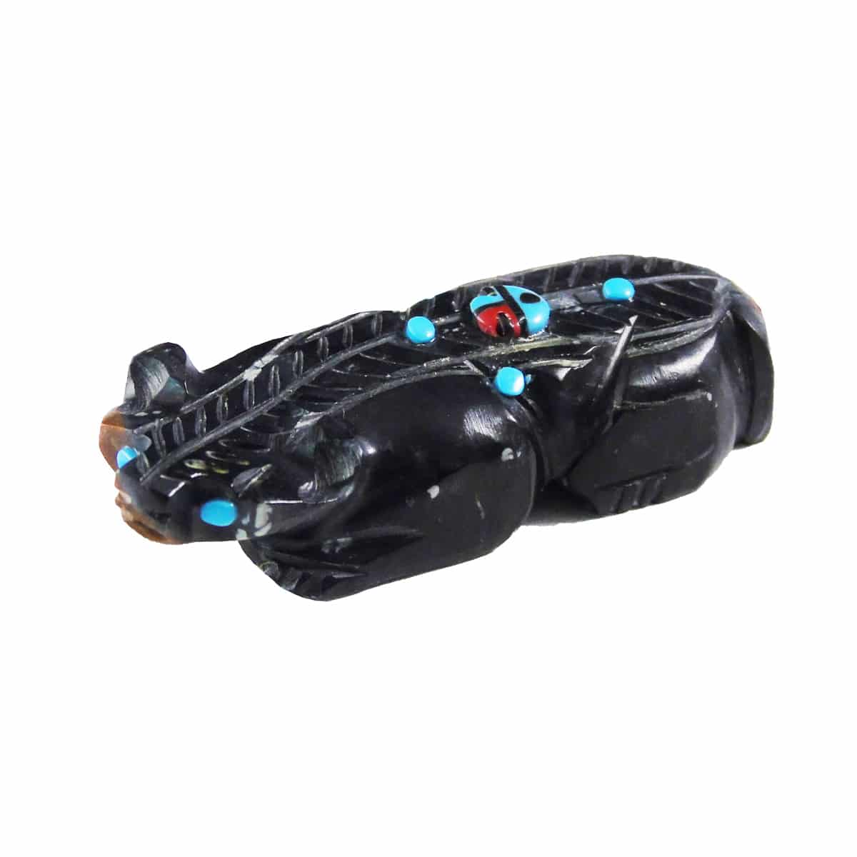 Authentic Laate Zuni Badger Fetish with Sunface - Image 3