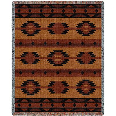 Adobe Tan Decorative Throw Blanket