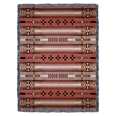 Antelope Ridge Earth Throw Blanket