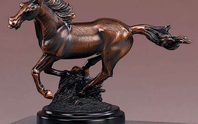 Bronze Finish Horse 33107