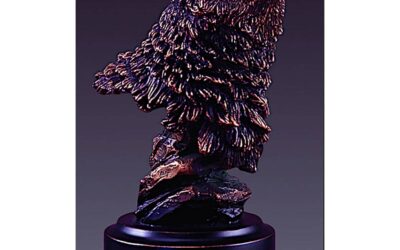 Bronze Finish Wolf 15114