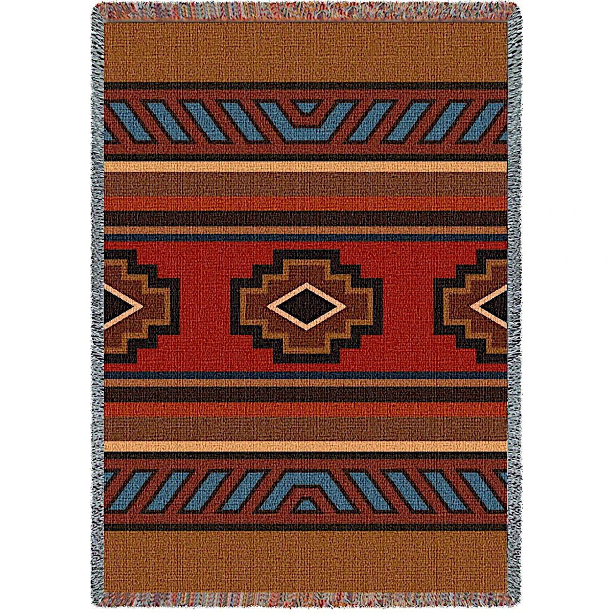 Chimayo Woven Throw Blanket