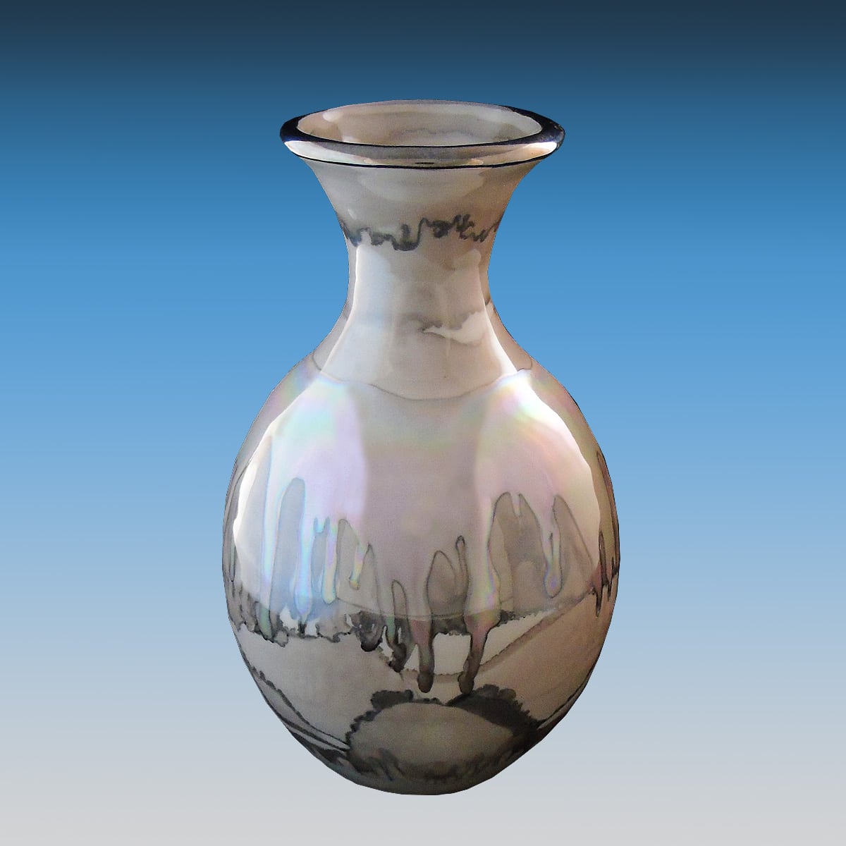 Bruce Fairman Desert Sands Petite Gooseneck Vase - Image 4