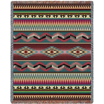 Desert Stripe Decorative Throw Blanket