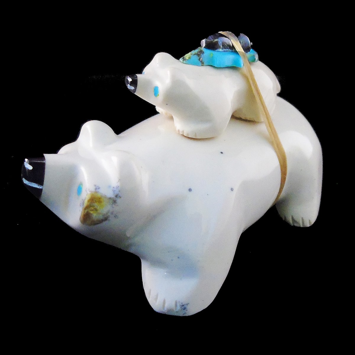Double Bear Fetish with Arrowhead Bundle - Image 2