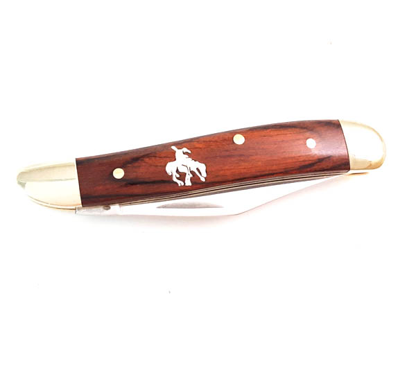 End of Trail Inlaid Single Blade Peanut Knife - Image 3