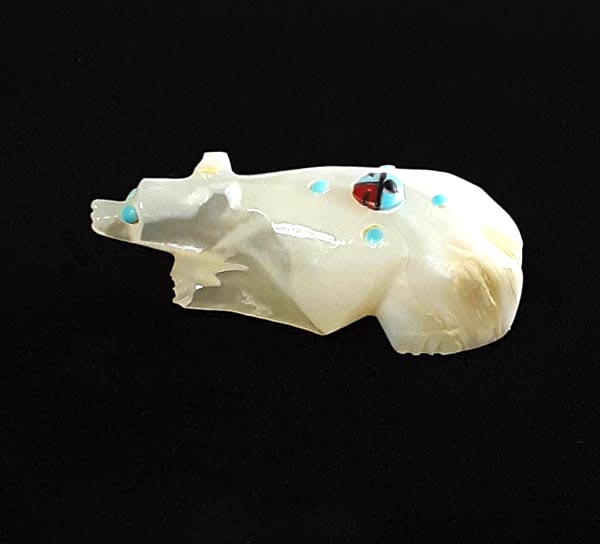 Laate Zuni Bear Fetish Carving - Image 3