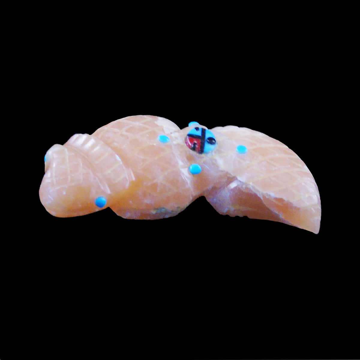 Traditional Zuni Lizard Spirit Animal Figurine - Image 2