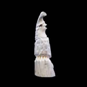 Sacred Spirit Native American Zuni Quail Antler Fetish