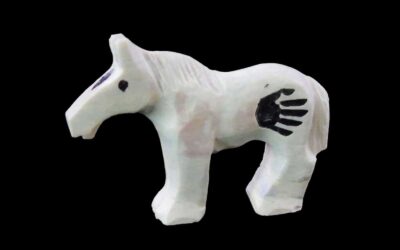Hand-Carved Authentic Zuni Horse Animal Spirit