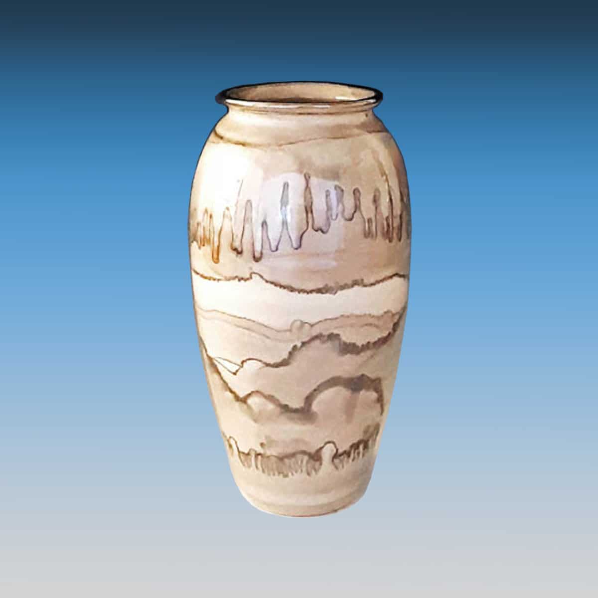 Bruce Fairman Desert Sands Medium Shoulder Vase - Image 2