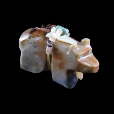Jasper Navajo Bear Fetish by Begay