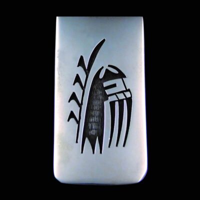 Hopi Long Hair Kachina Money Clip