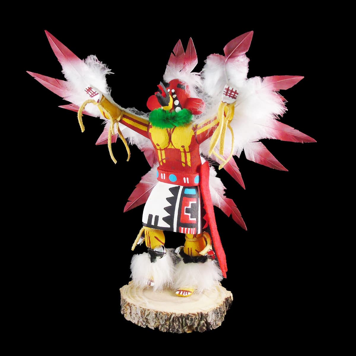 Traditional Redtail Hawk Kachina - Image 3