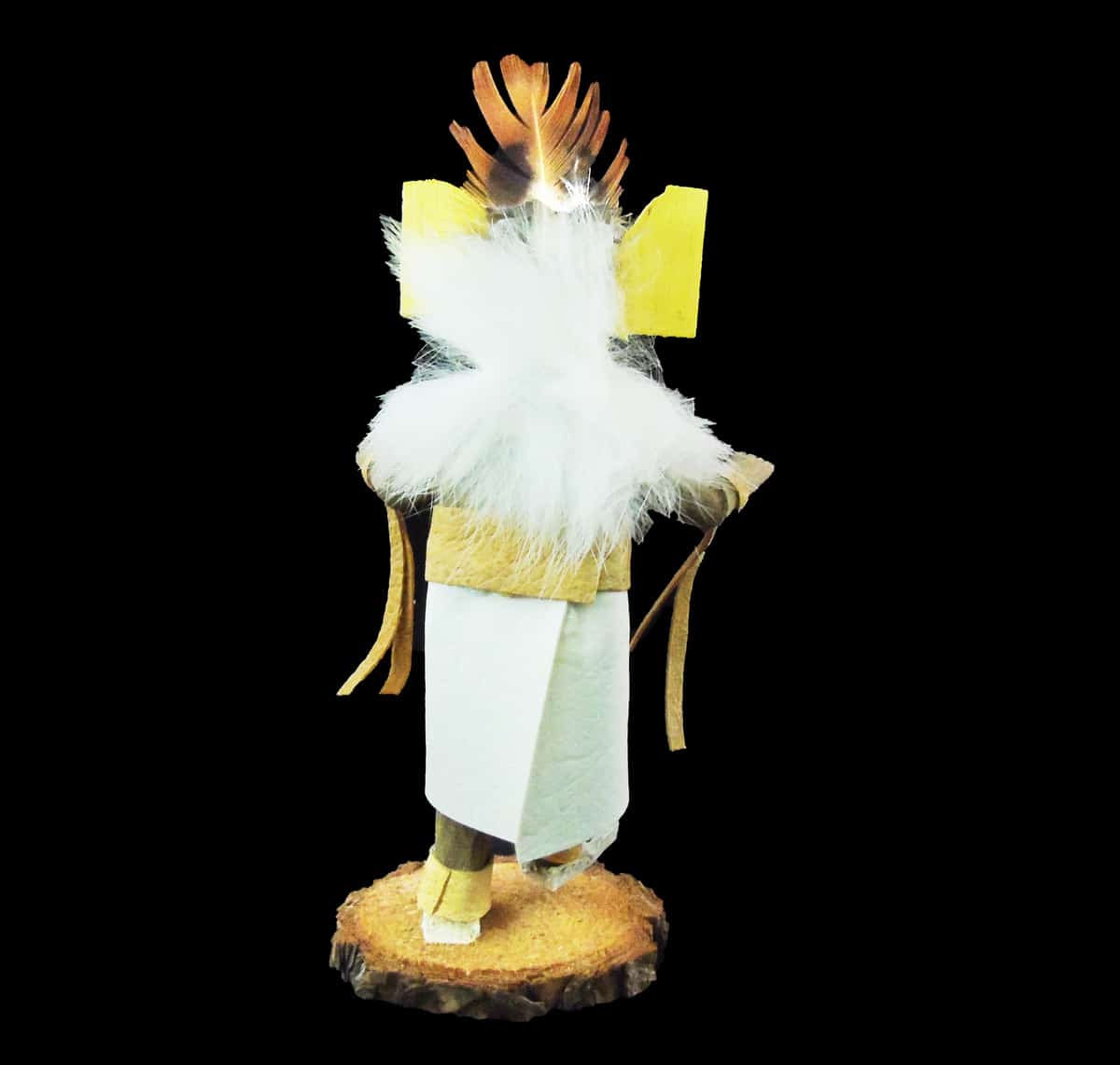 Hand Carved Navajo Owl Kachina - Image 2